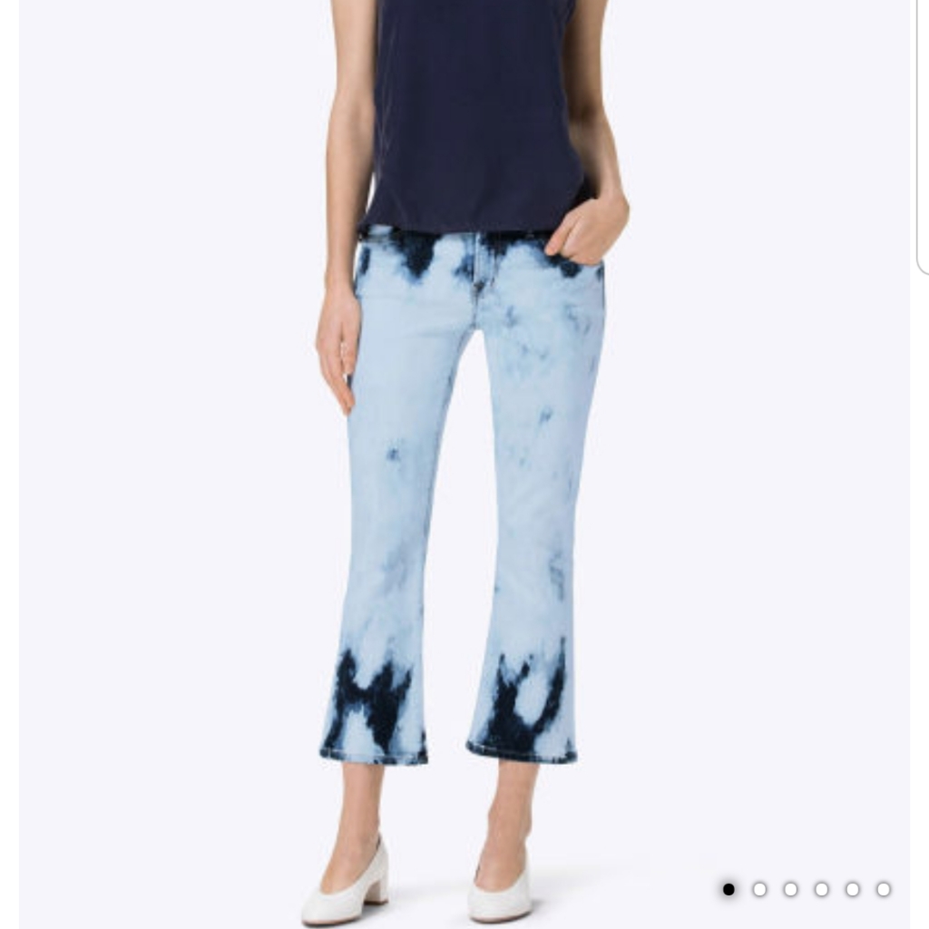 J Brand Selena Bootcut Midrise Skinny Crop Jeans